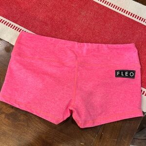 Fleo Women's Vibrant Pink Athletic Shorts Originals